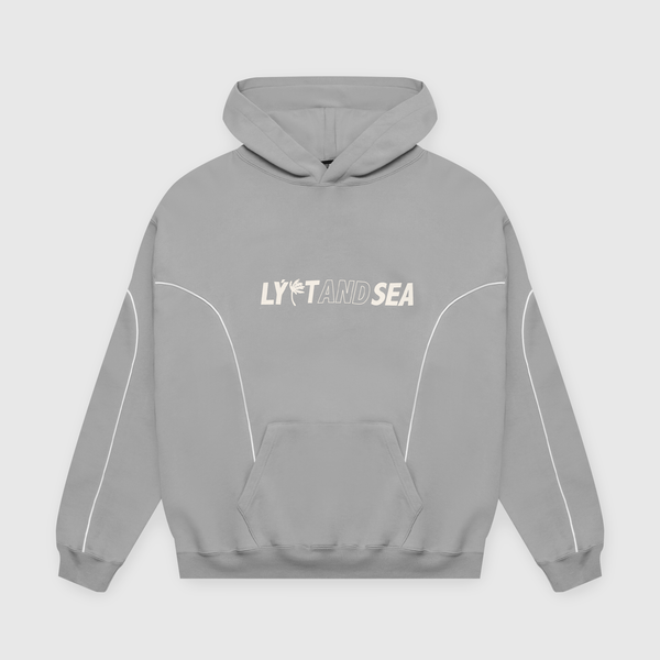 LÝFT × WIND AND SEA Piping Sweat Hoodie - Grey