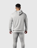Standard Fit Stretch Pullover Hoodie - Grey