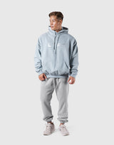 New Flag Oversize Sweat Hoodie - L.Blue