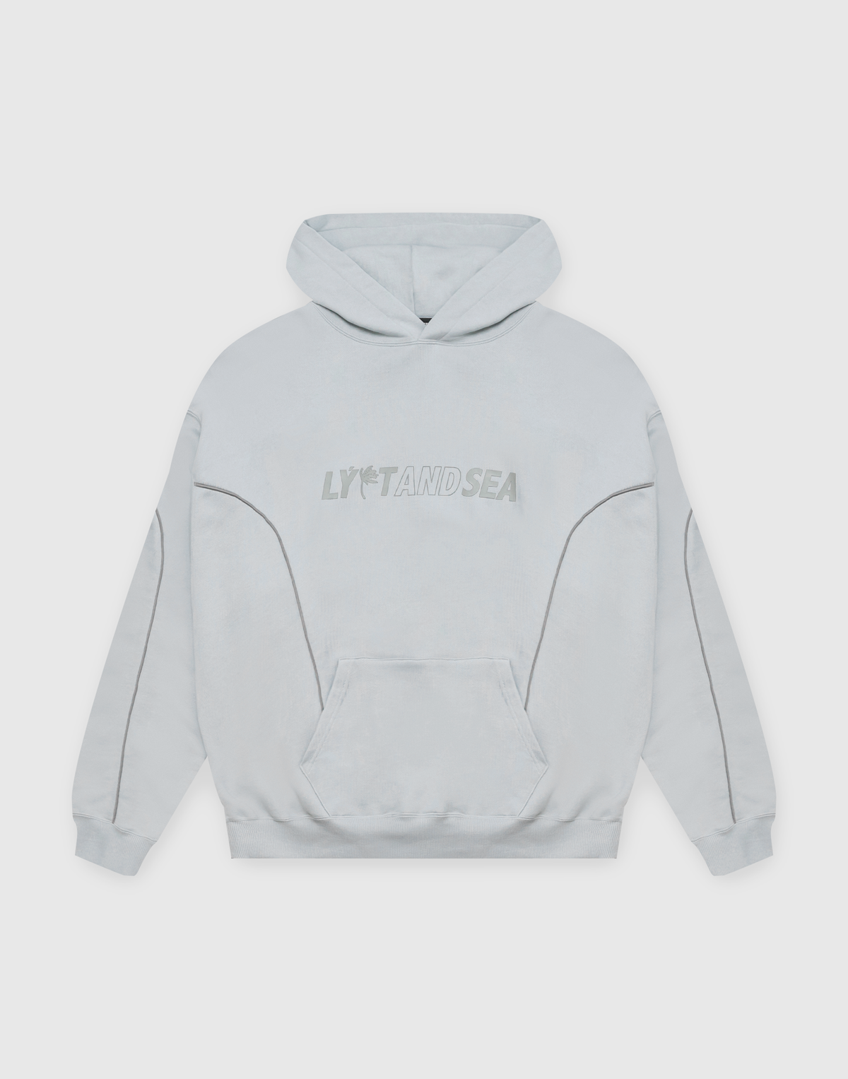 LÝFT × WIND AND SEA Piping Sweat Hoodie - L.Blue