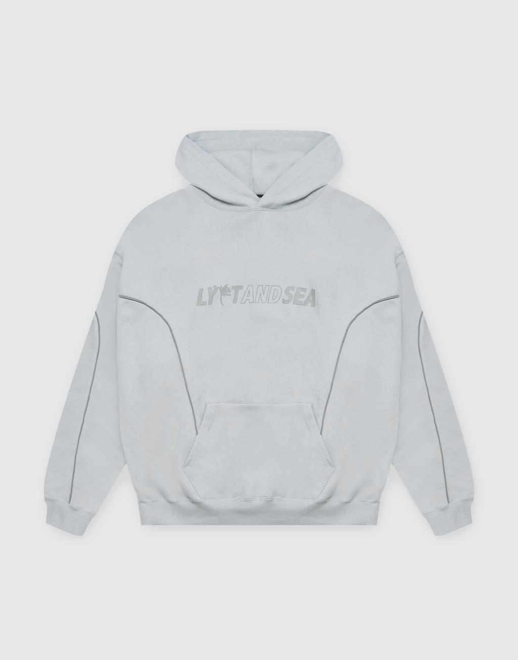 LÝFT × WIND AND SEA Piping Sweat Hoodie - L.Blue