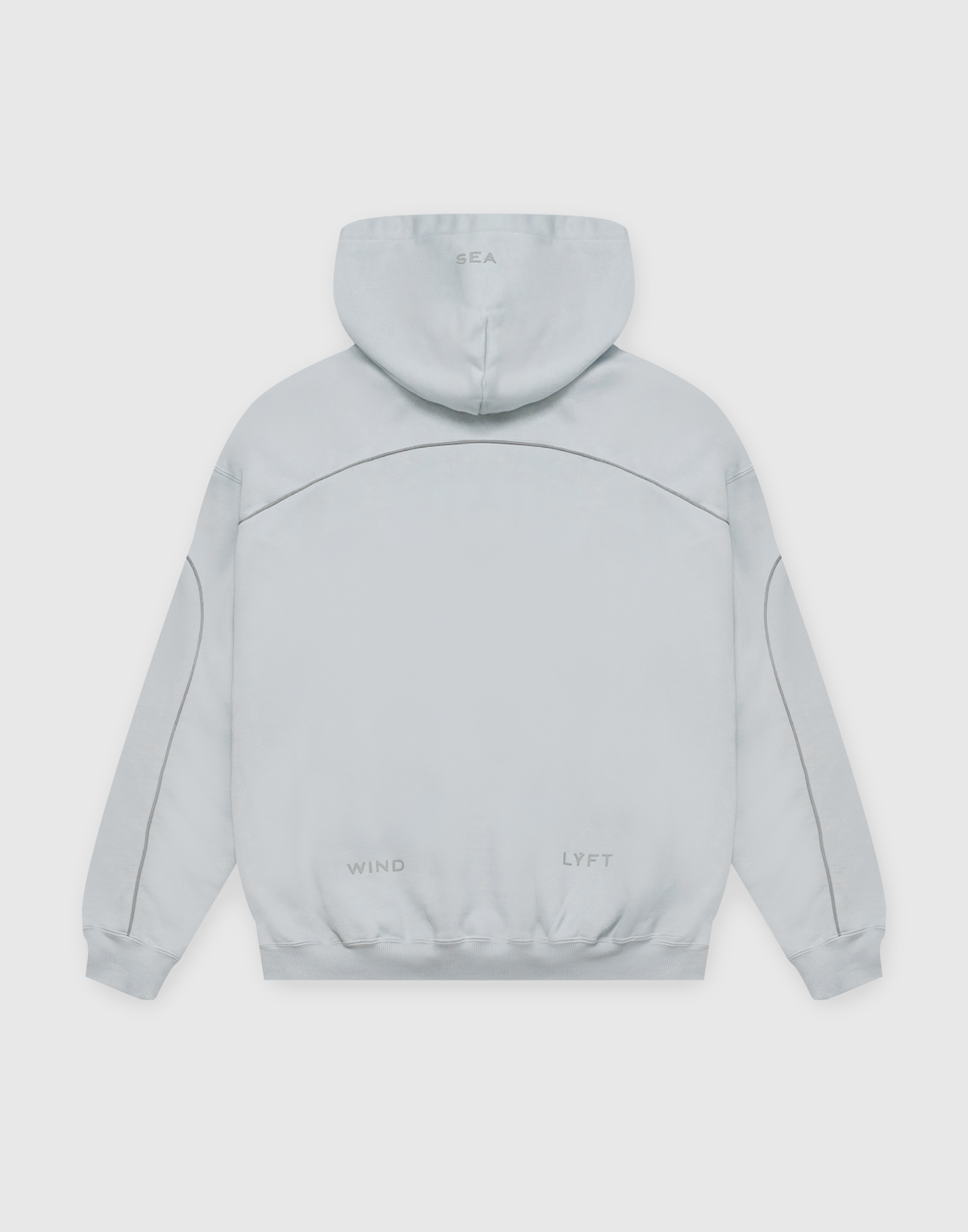LÝFT × WIND AND SEA Piping Sweat Hoodie - L.Blue