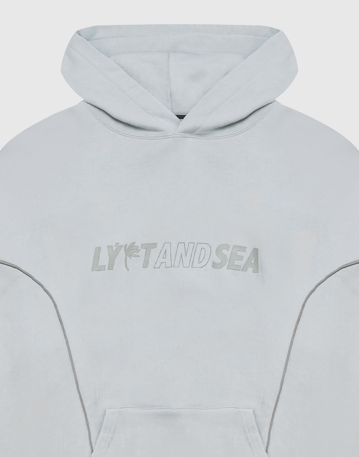 LÝFT × WIND AND SEA Piping Sweat Hoodie - L.Blue