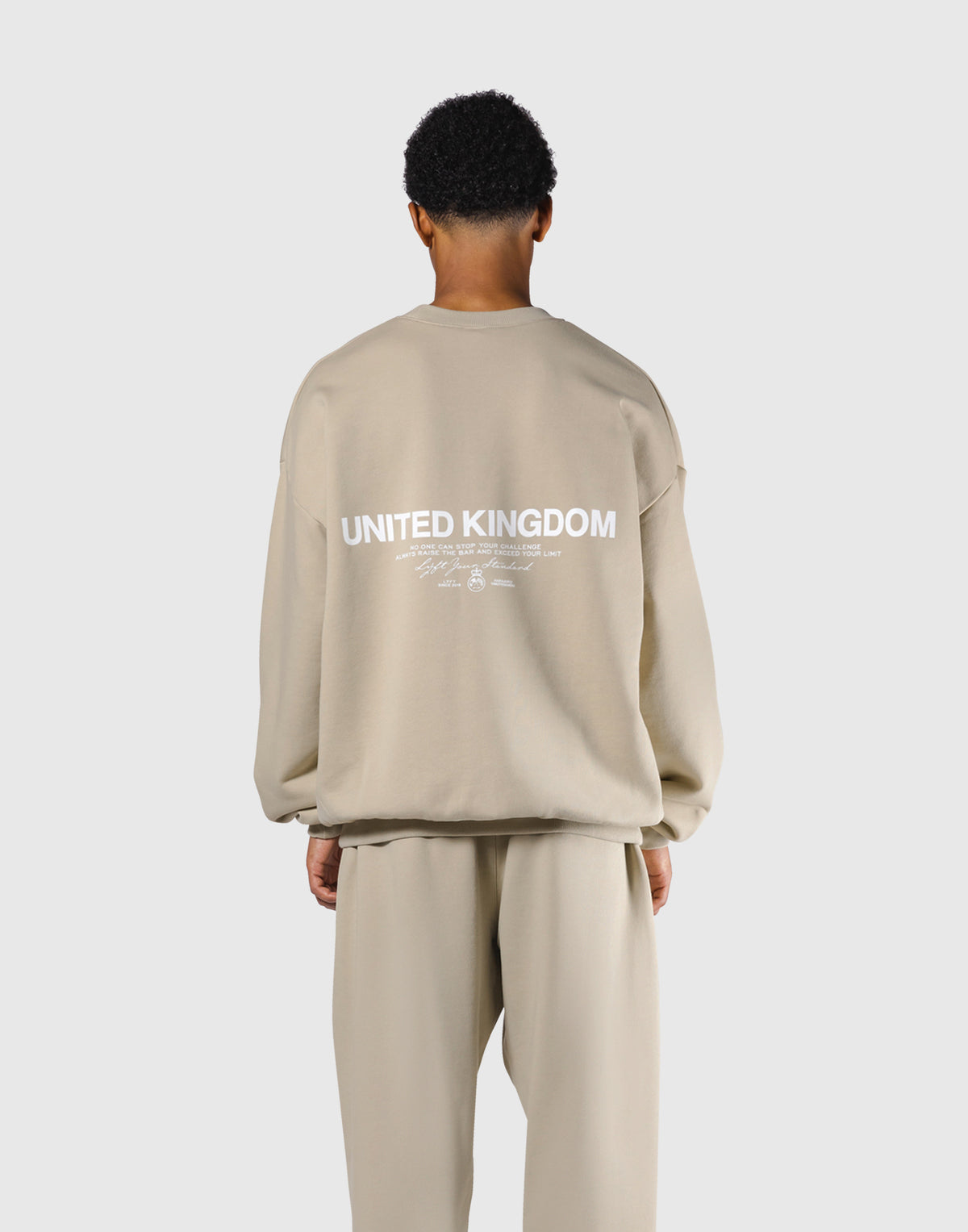The Identity Crewneck Sweat - Olive
