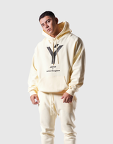 Y Oversize Sweat Hoodie - Ivory