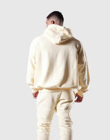 Y Oversize Sweat Hoodie - Ivory