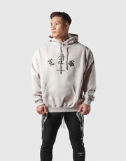 Old English Sweat Hoodie - Ivory