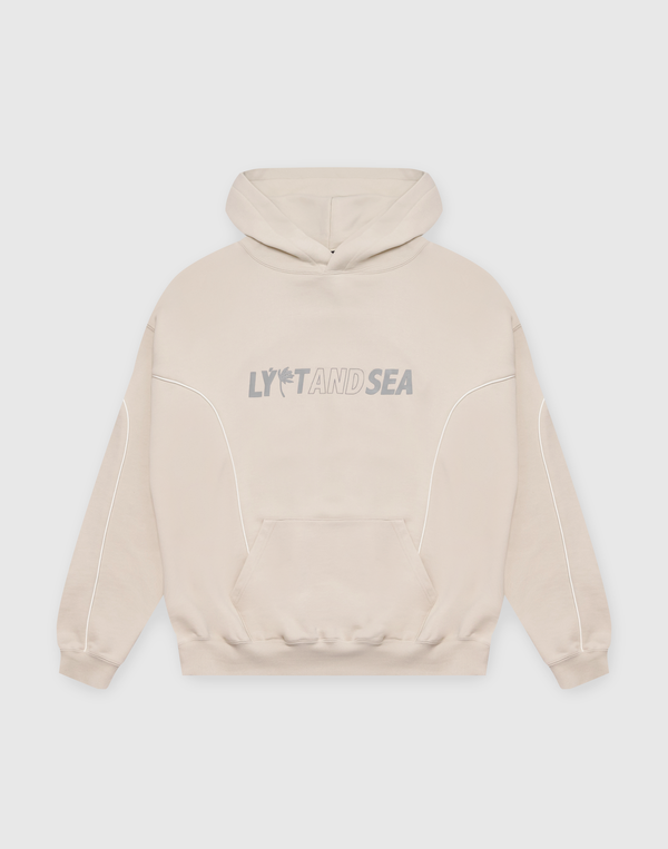 lyft WINDandSEAコラボ　クロップドフーディー　アイボリー　Ｌサイズ WIND AND SEA 2024 – LÝFT