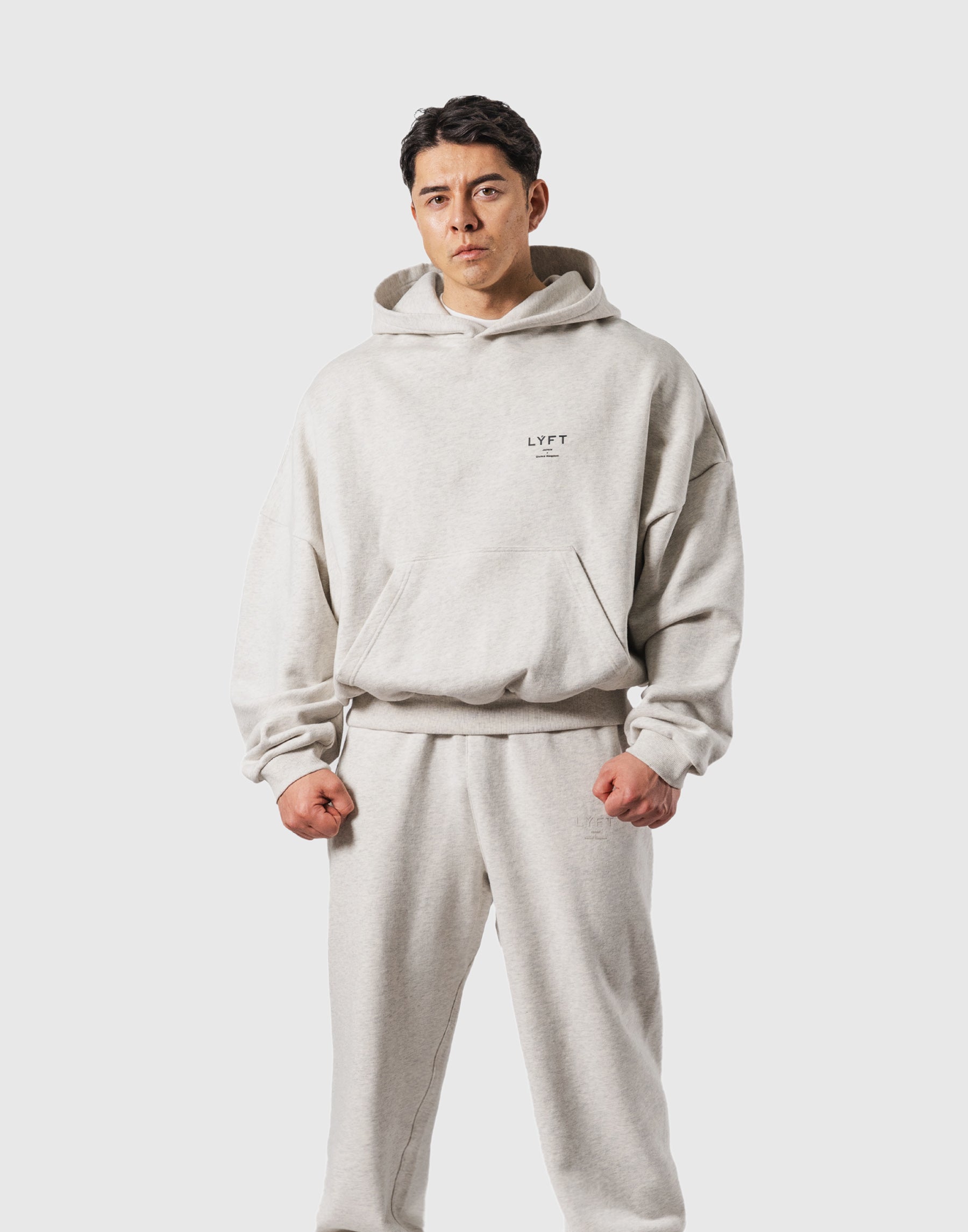 Back Ring Oversize Sweat Hoodie - Ivory – LÝFT