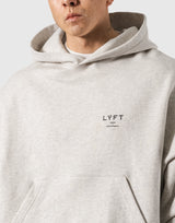 Back Ring Oversized Sweat Hoodie - Ivory