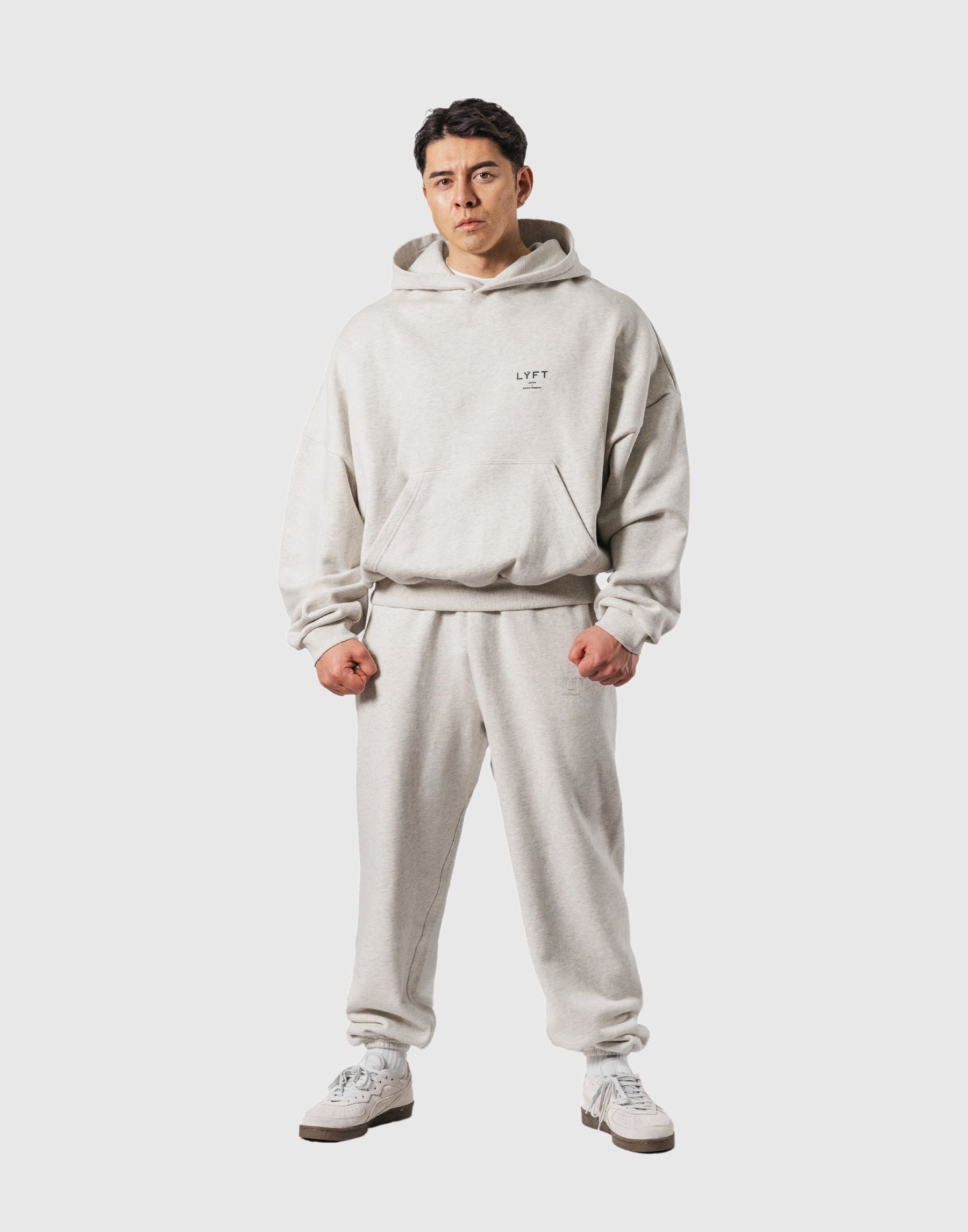 Back Ring Oversize Sweat Hoodie - Ivory – LÝFT