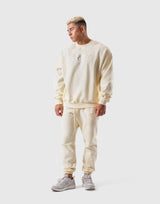 LÝFT Oversize Crew Neck Sweat - Ivory