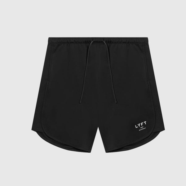 Stretch Seam Wide Shorts - Black – LÝFT