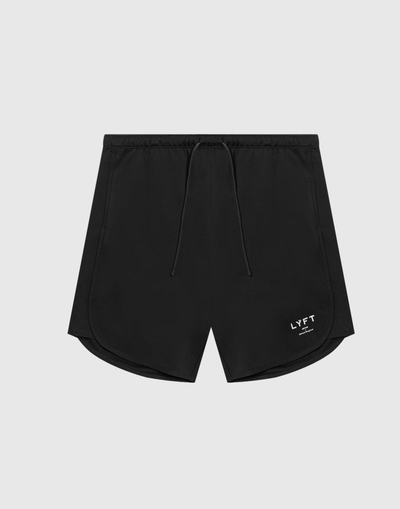Stretch Seam Wide Shorts - Black – LÝFT