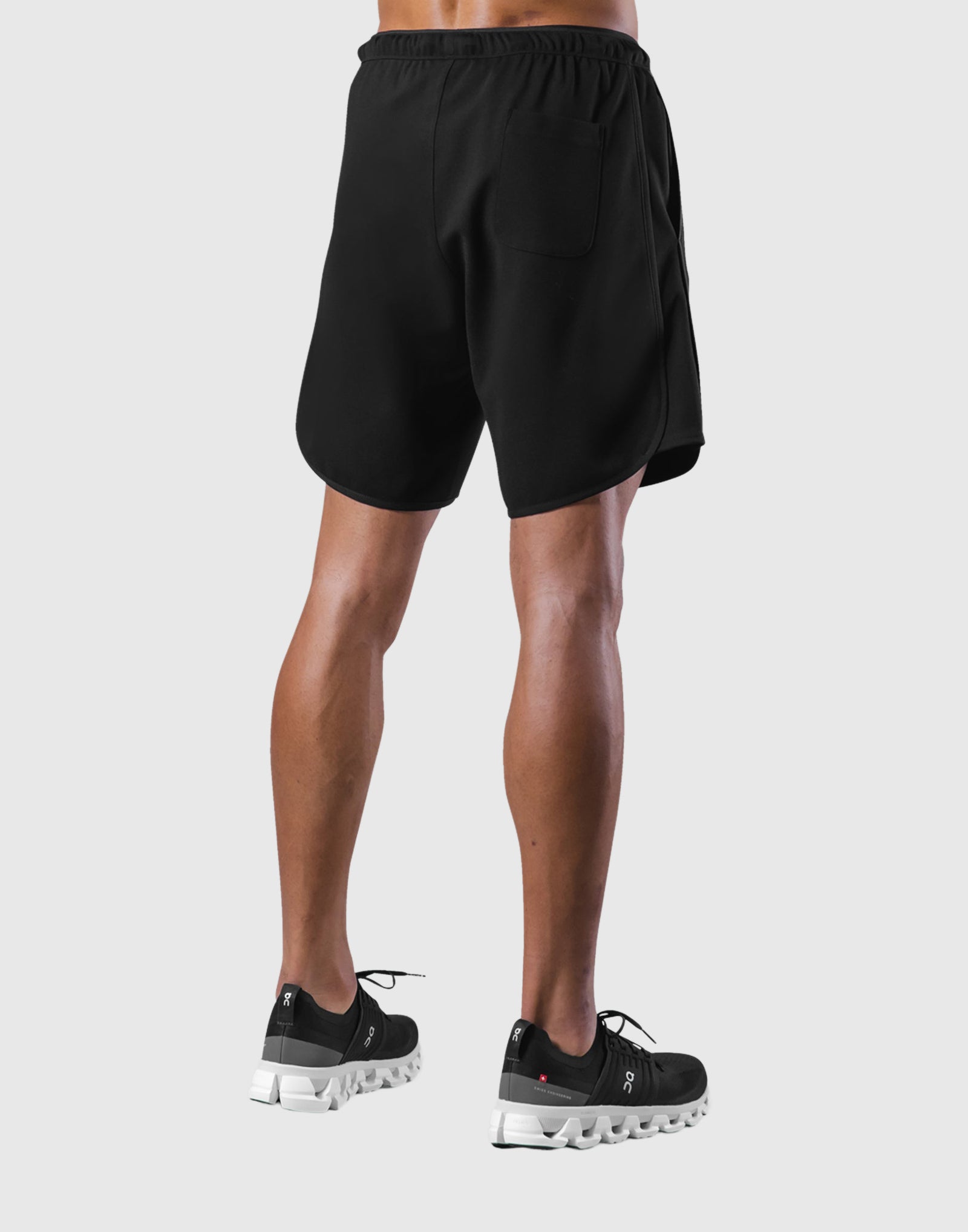 Stretch Seam Wide Shorts - Black – LÝFT
