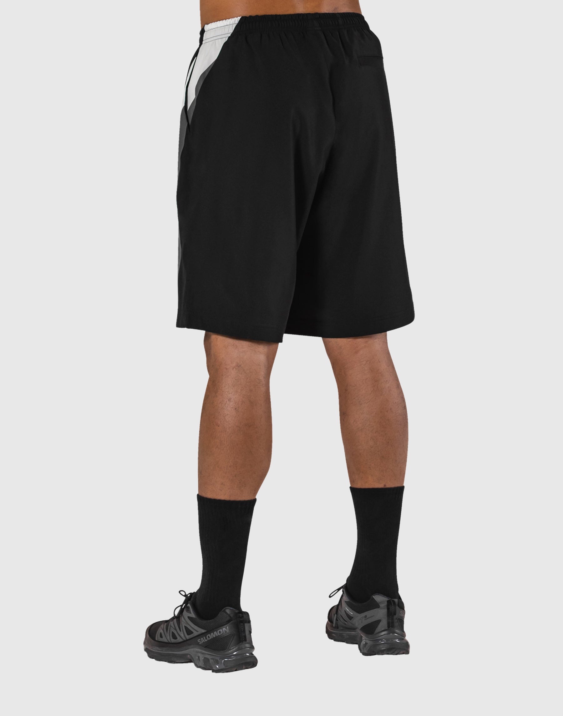 2Line Wide Shorts V.2 - Black – LÝFT