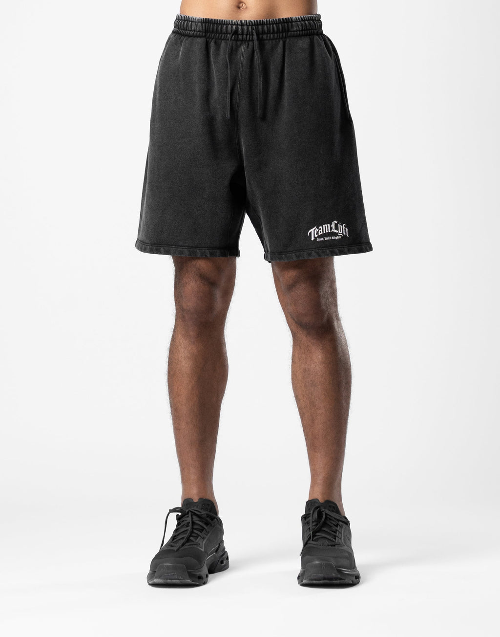 ARCH TEAM LÝFT LOGO VINTAGE SWEAT SHORTS Arch Team LÝFT Logo Vintage Sweat Shorts - Black