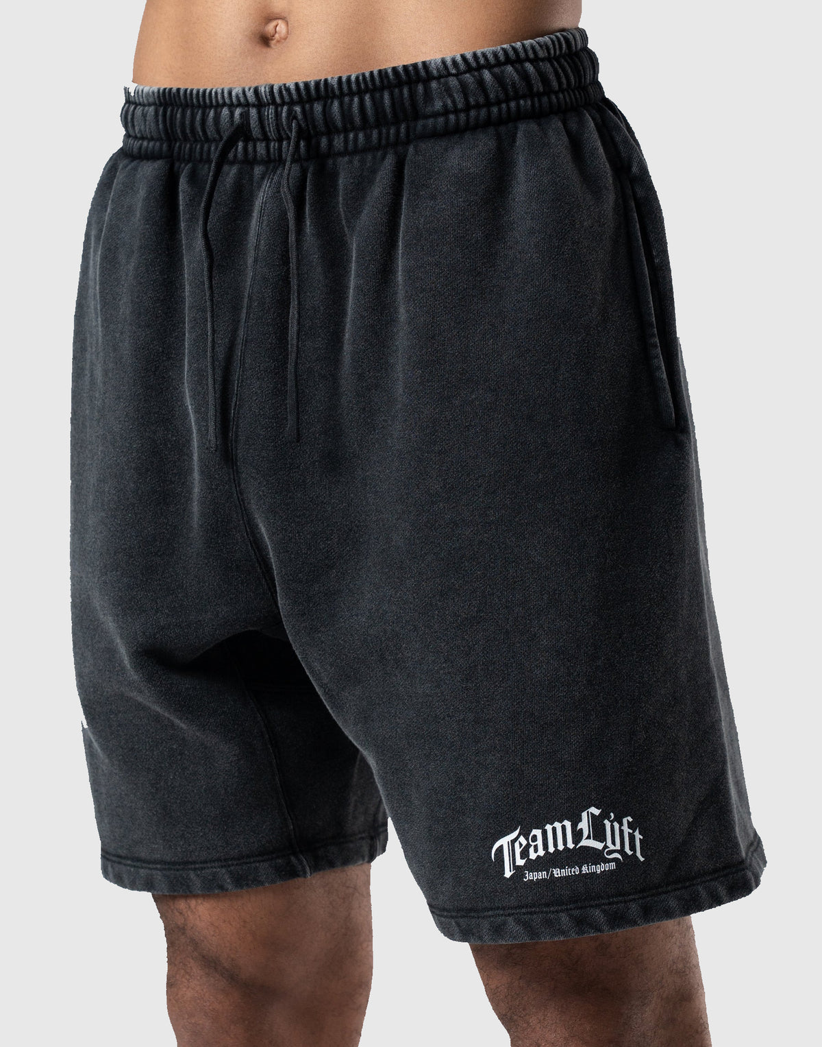 Arch Team LÝFT Logo Vintage Sweat Shorts - Black