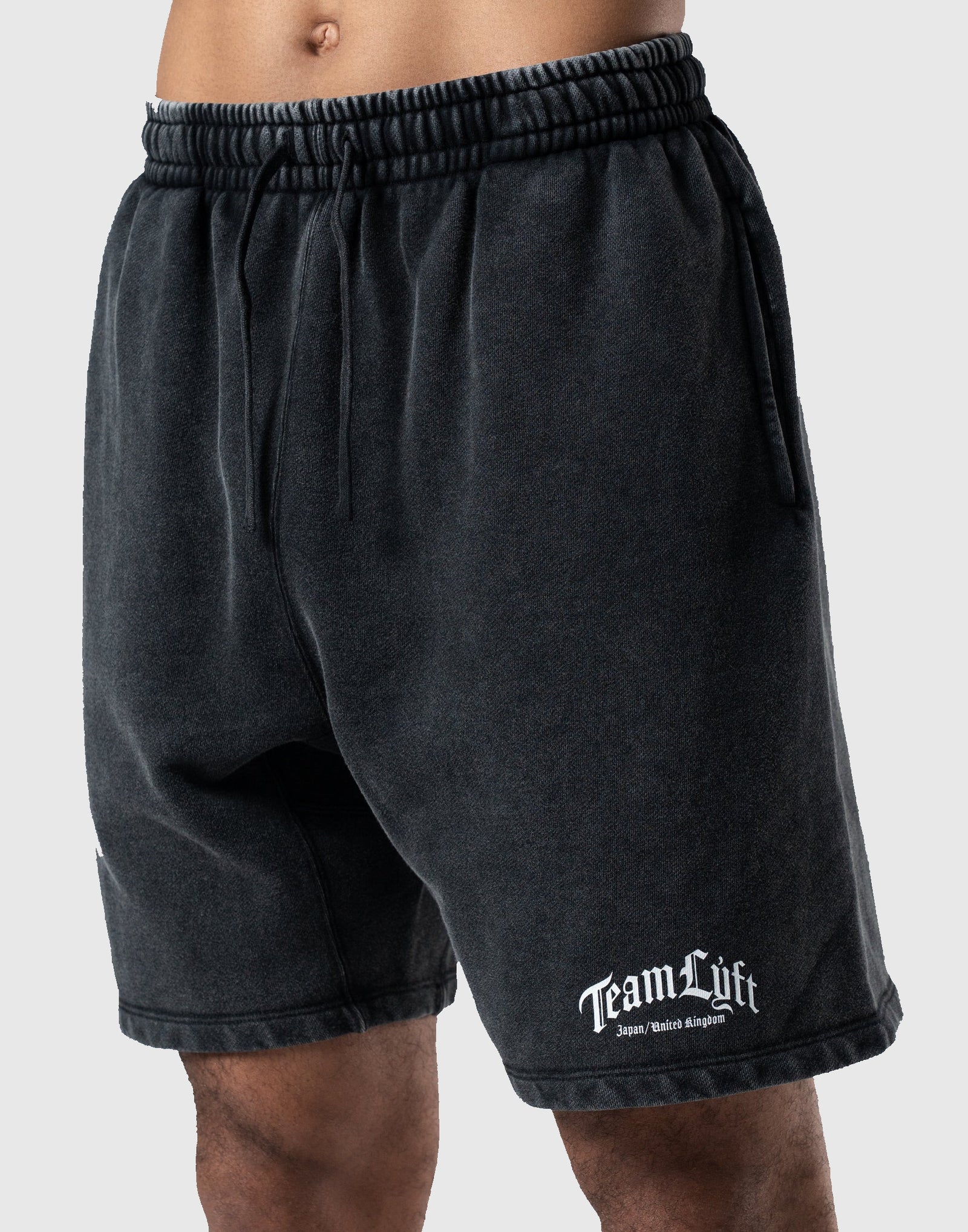 Arch Team LÝFT Logo Vintage Sweat Shorts - Black