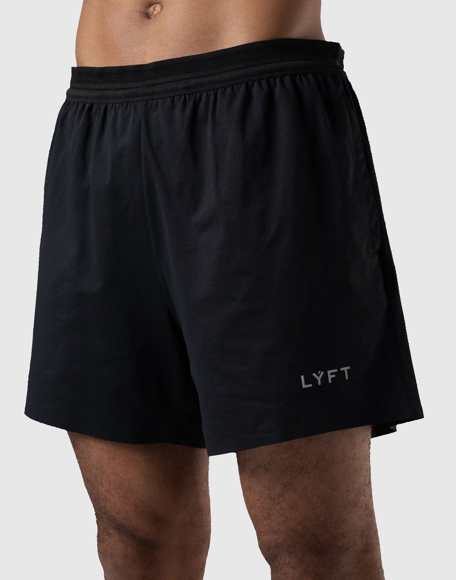 Reflector LÝFT Logo Shorts - Black