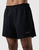 Reflector LÝFT Logo Shorts - Black