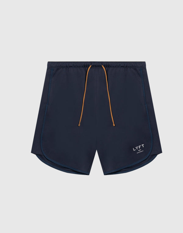 LYFT/リフト Vフォームワイドショーツ ネイビー Stretch Seam Wide Shorts - Navy – LÝFT