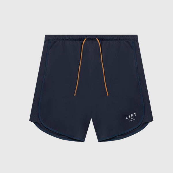 Stretch Seam Wide Shorts - Navy – LÝFT