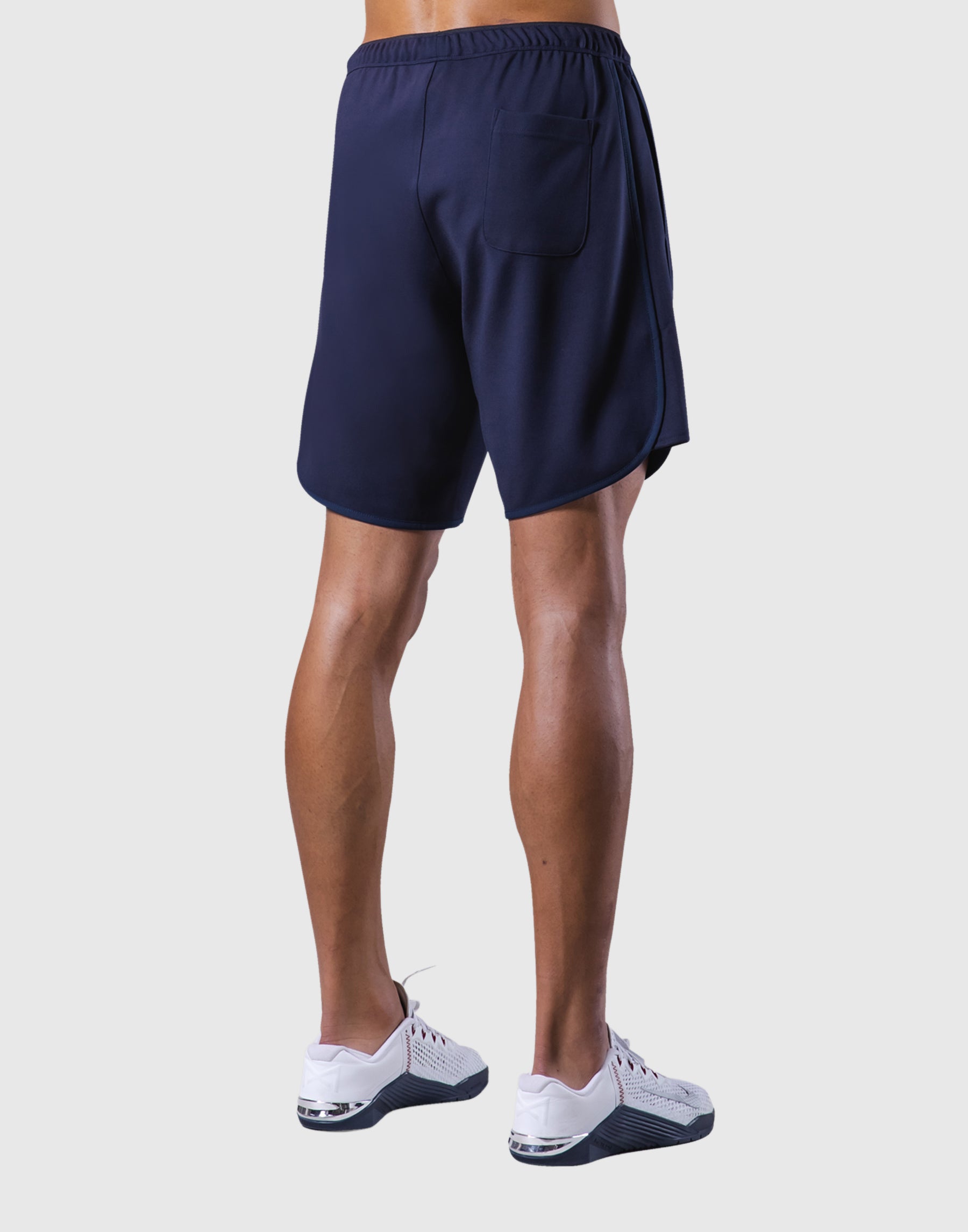 Stretch Seam Wide Shorts - Navy – LÝFT