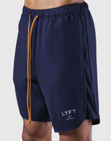 LYFT V-FORM WIDE SHORTS NAVY Mサイズ Stretch Seam Wide Shorts - Navy – LÝFT