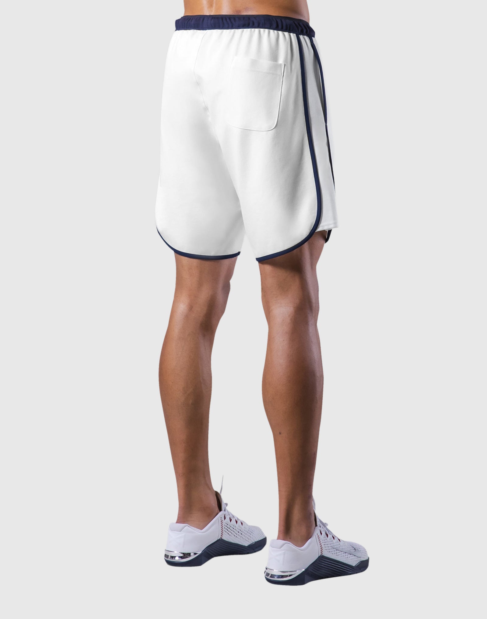 Stretch Seam Wide Shorts - White – LÝFT