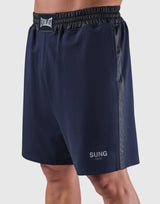 LÝFT x EVERLAST x SUNG Stretch Shorts - Navy