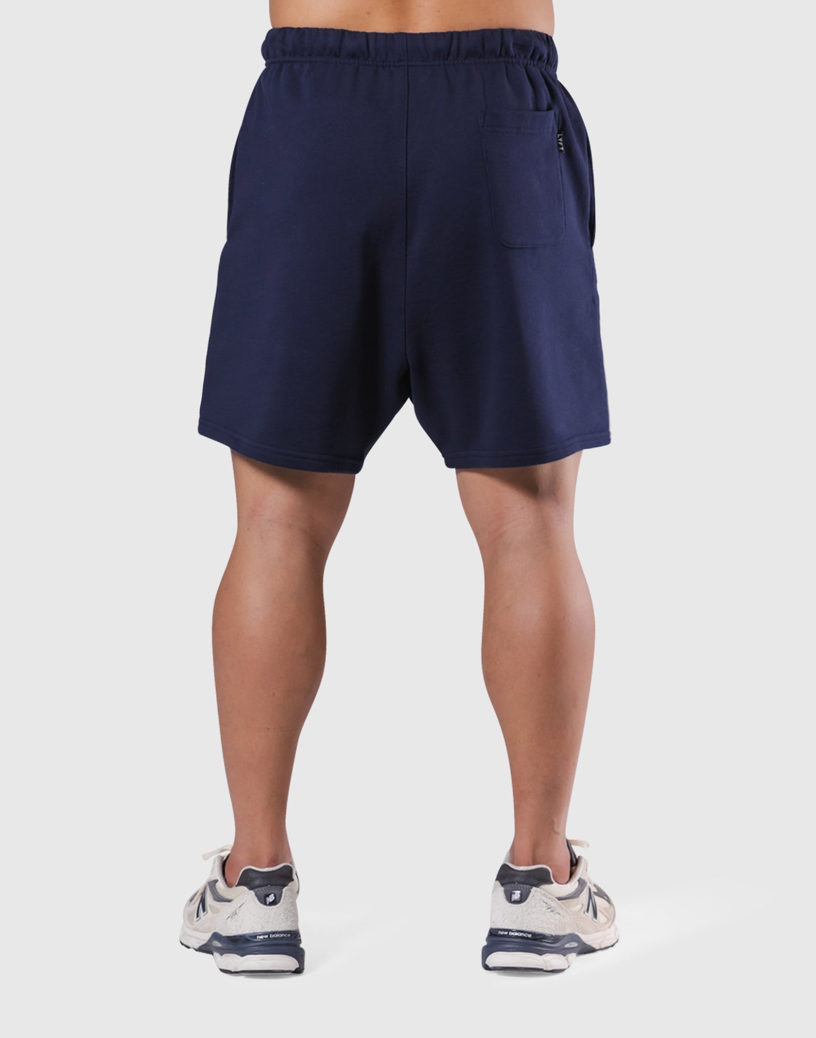 Logo Wappen Sweat Shorts - Navy – LÝFT