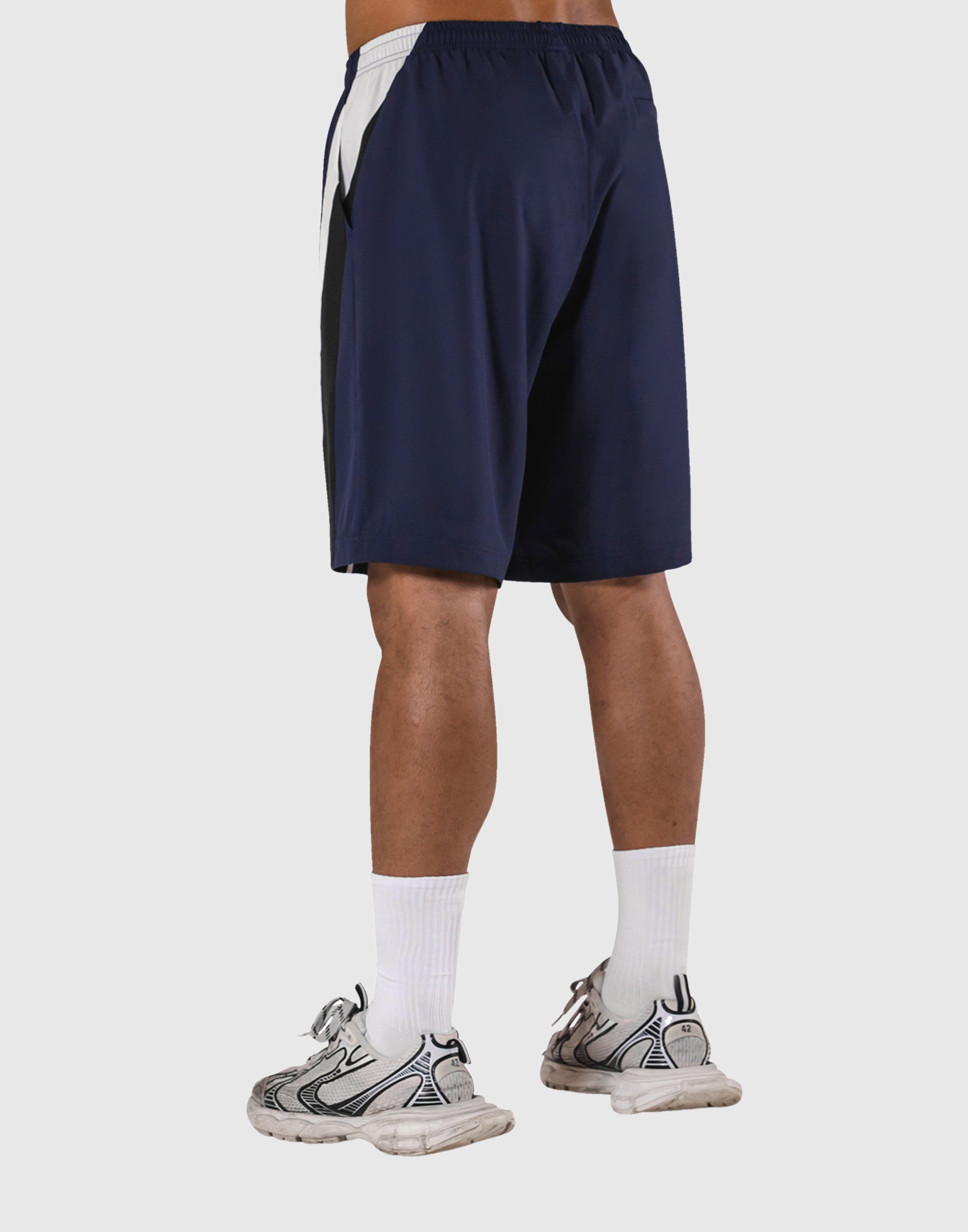 ウエイトトレーニング LYFT 2LINE WIDE SHORTS V.2 2Line Wide Shorts V.2 - Navy – LÝFT