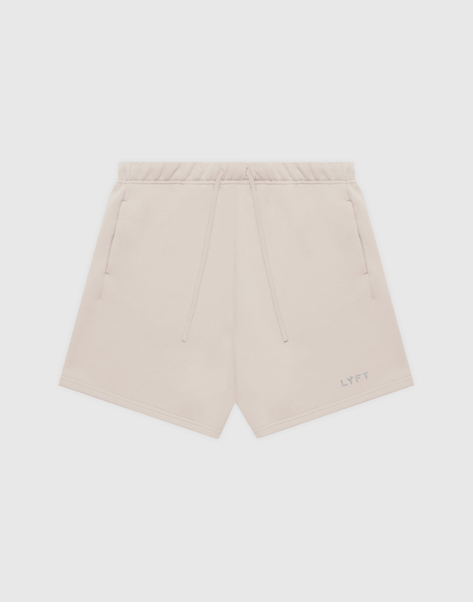 LÝFT Logo Sweat Shorts - Beige