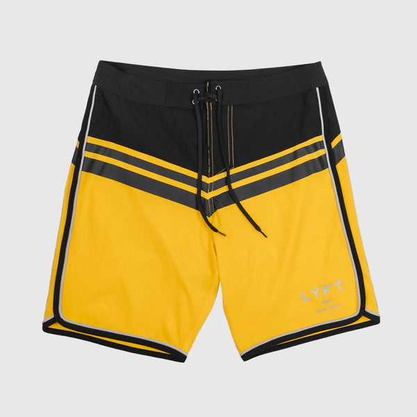V Shaped Stage Shorts - Yellow – LÝFT