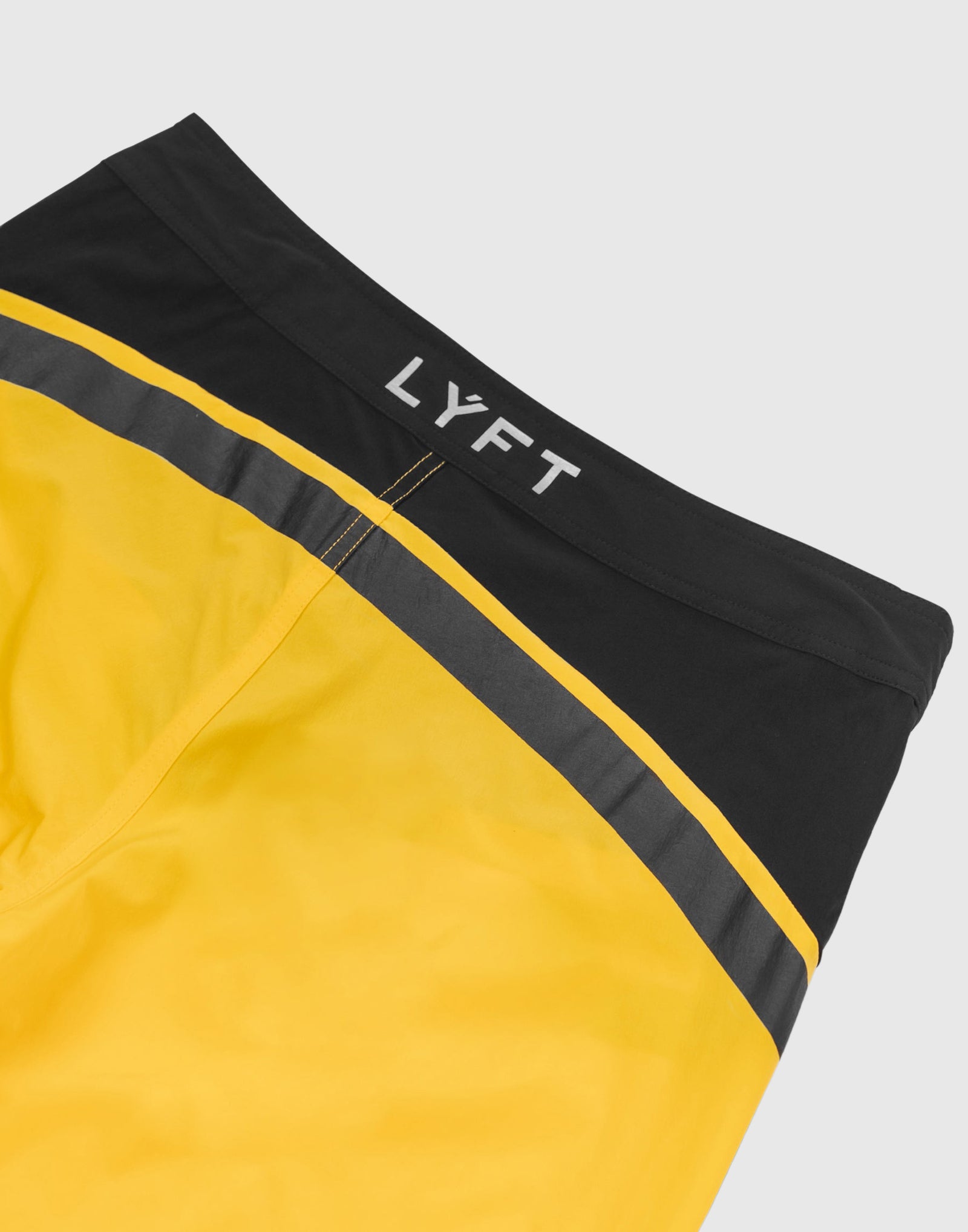 V Shaped Stage Shorts - Yellow – LÝFT