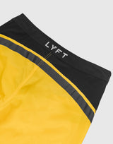 V Shaped Stage Shorts - Yellow – LÝFT
