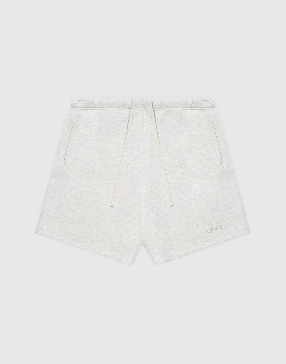 LÝFT Logo Sweat Shorts - Ivory