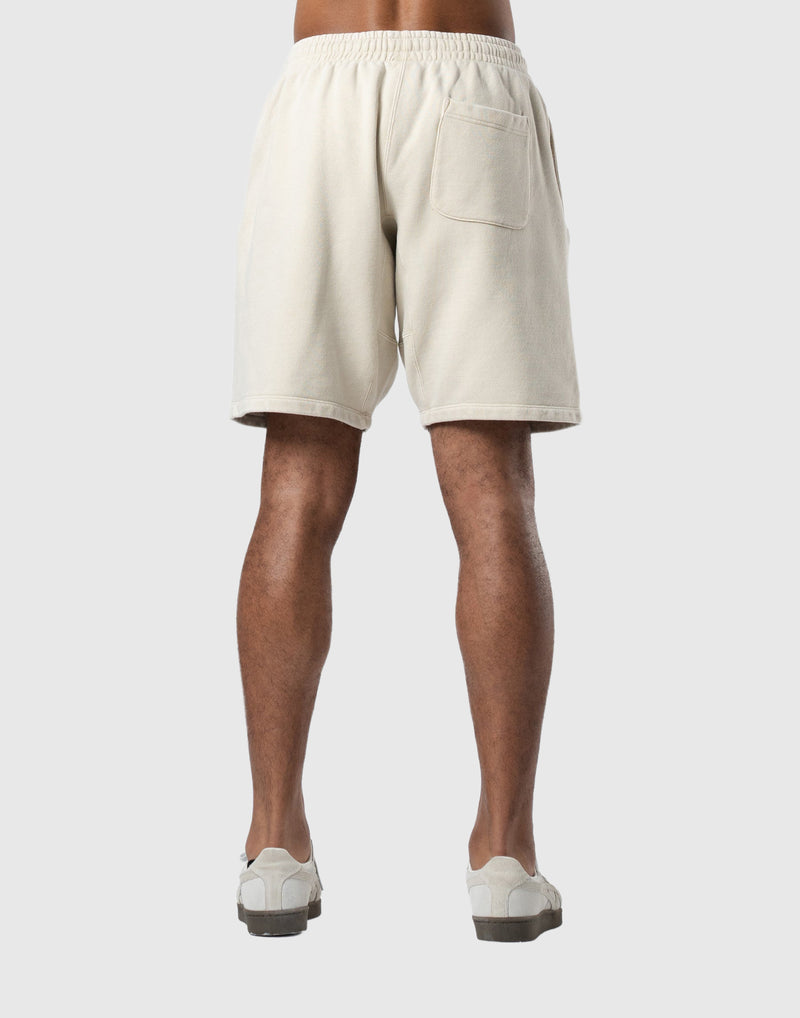 Arch Team LÝFT Logo Vintage Sweat Shorts - Ivory