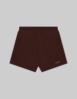 LÝFT Logo Sweat Shorts - Brown