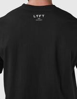 Wing L Logo Big T-Shirt - Black