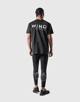LÝFT × WIND AND SEA Standard T-Shirt - Black