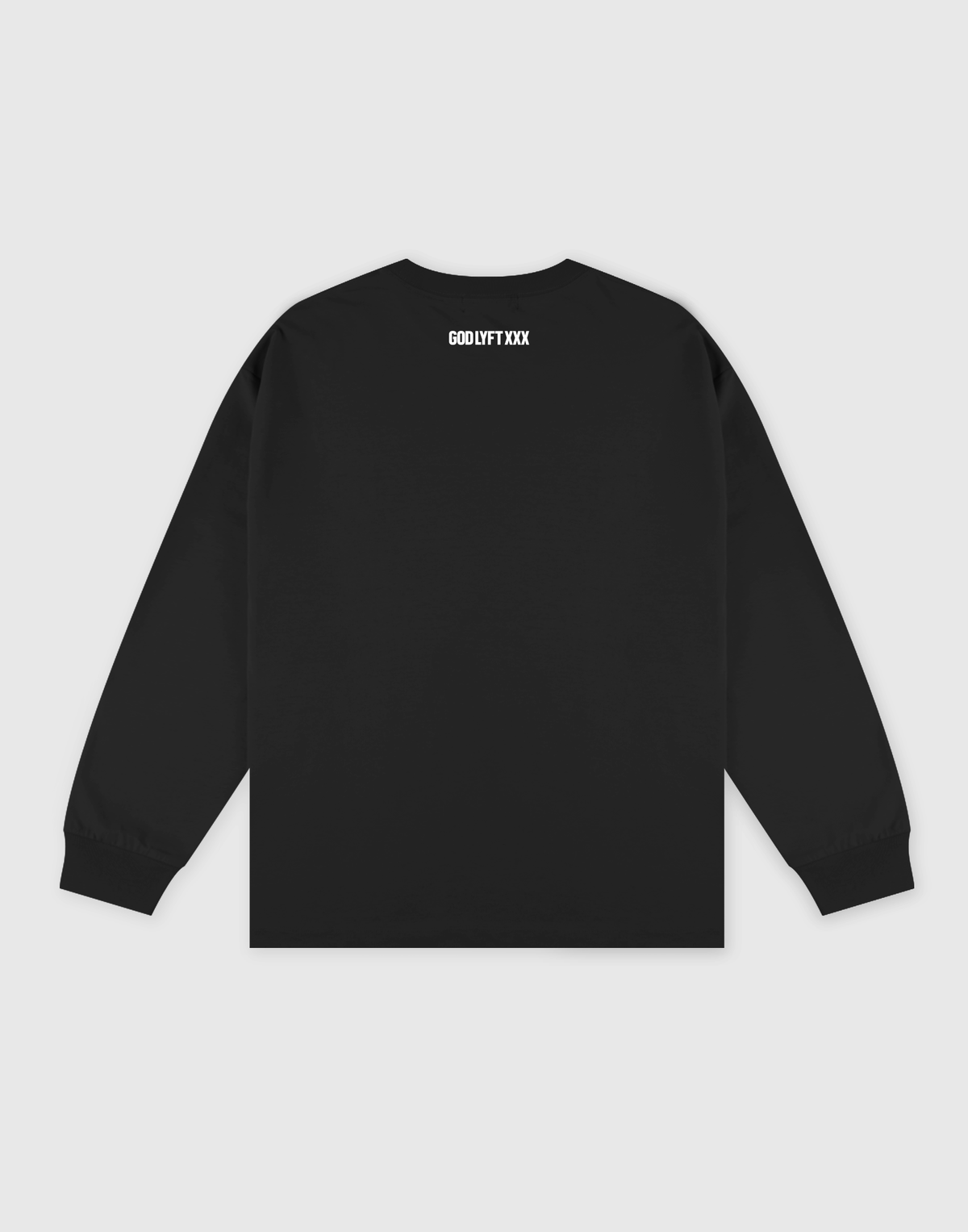LÝFT × XXX Limited Big Long Sleeve T-Shirts - Black