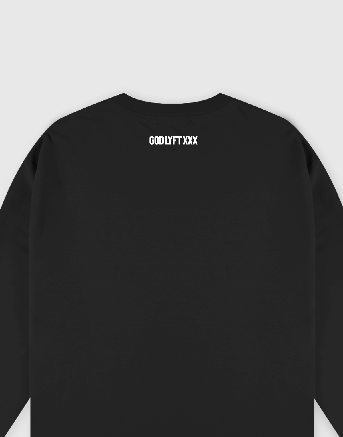 LÝFT × XXX Limited Big Long Sleeve T-Shirts - Black