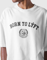 College Logo Big T-Shirt - White