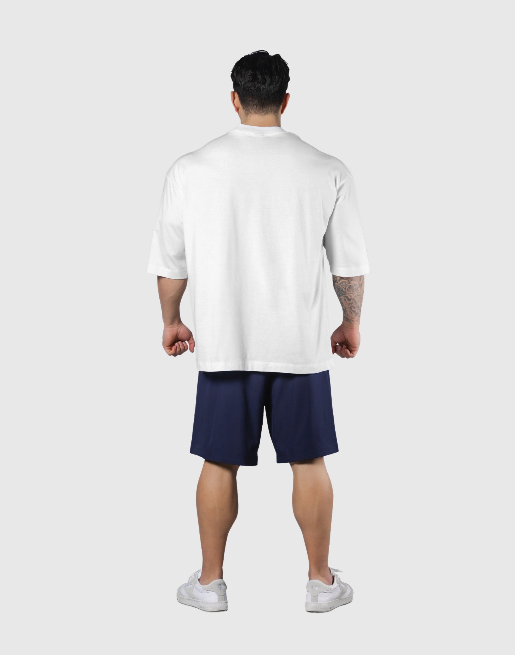 LÝFT Athletic Logo Extra Big T-Shirt - White LÝFT Athletic Logo Extra Big T-Shirt - White