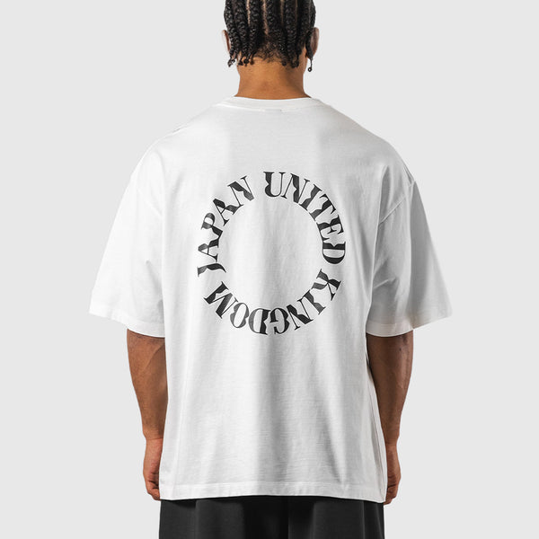 Back Ring Big T-Shirt - White – LÝFT
