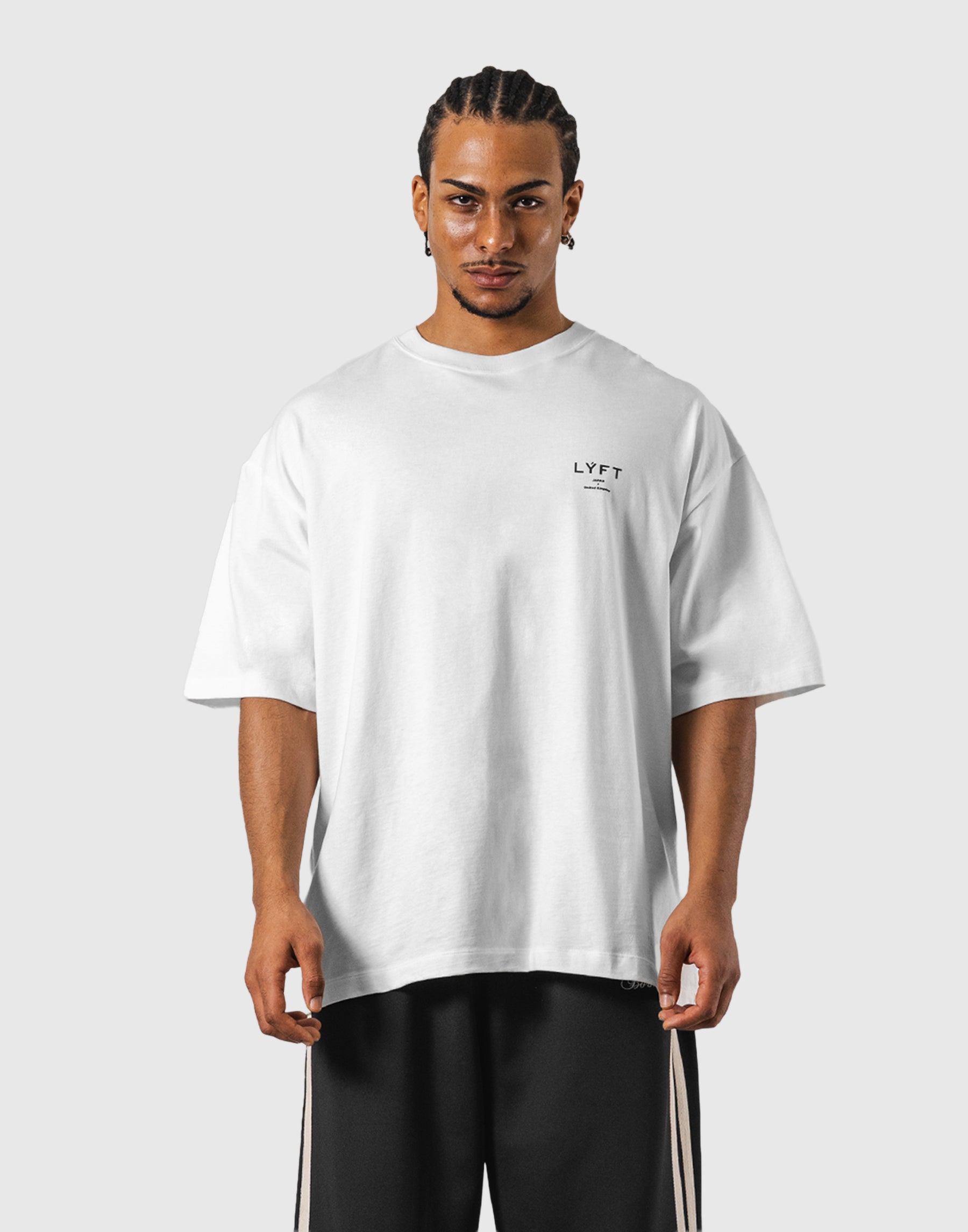 Back Ring Big T-Shirt - White – LÝFT