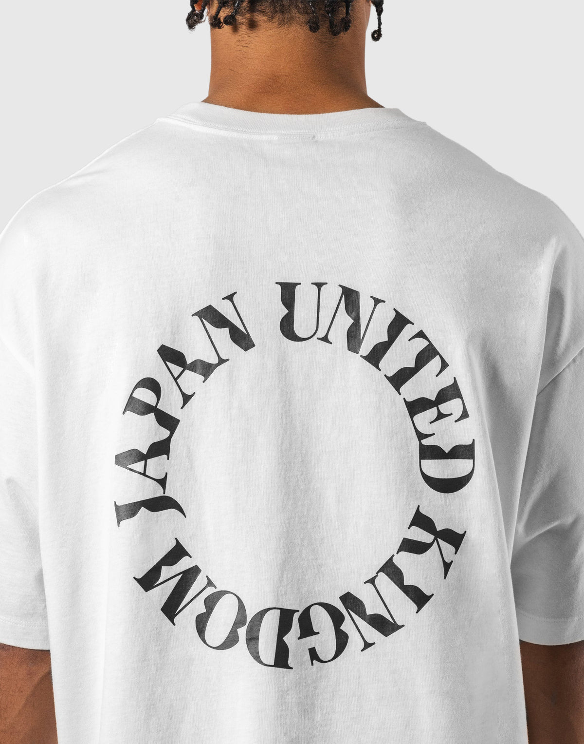 Back Ring Big T-Shirt - White