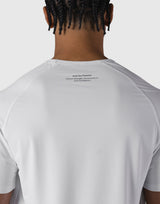 LÝFT Athletic Mesh Raglan Sleeve T-Shirt - White